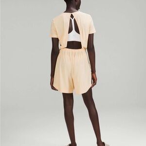 NWOT Lululemon Light Yellow Romper